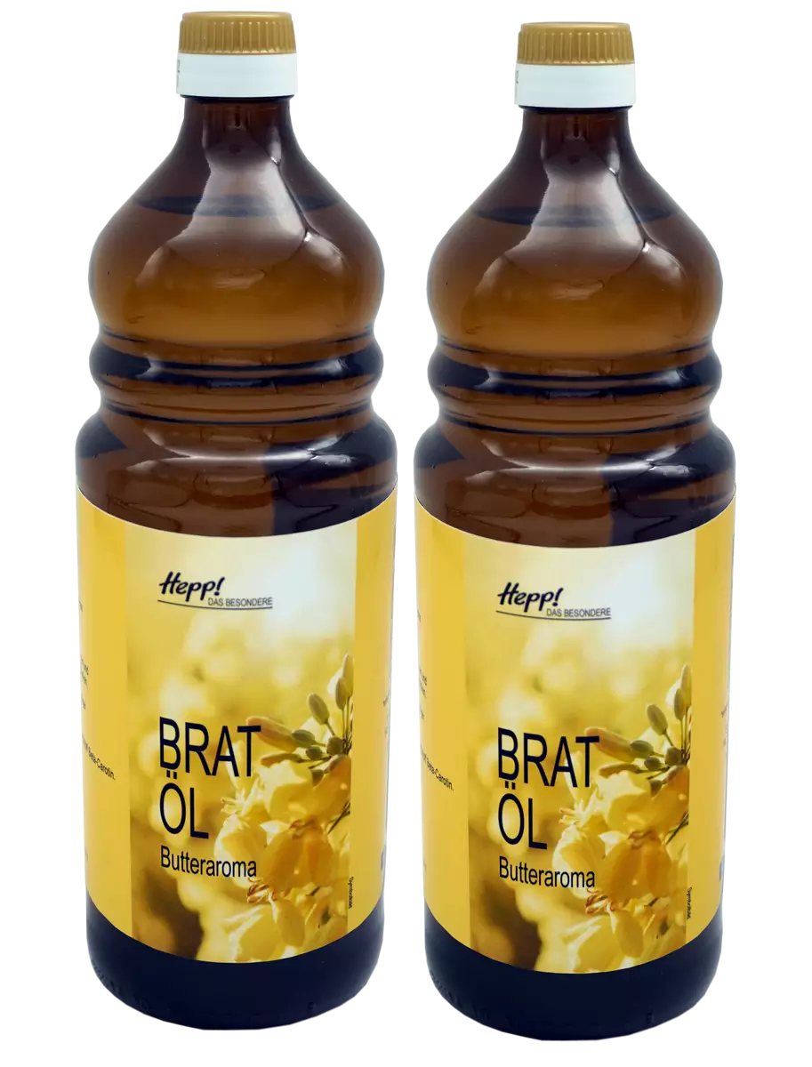 Bratöl mit feinem Butteraroma ( 2x 1 Liter )