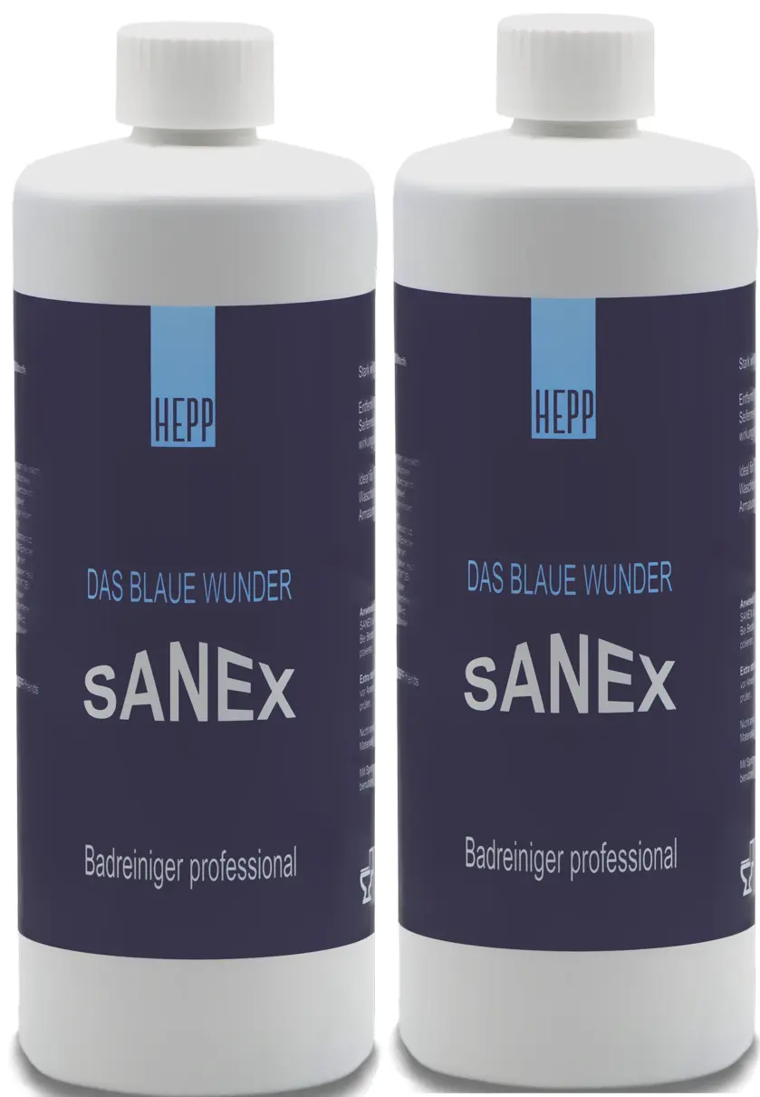 Badreiniger Sanex professional (2x1Liter)