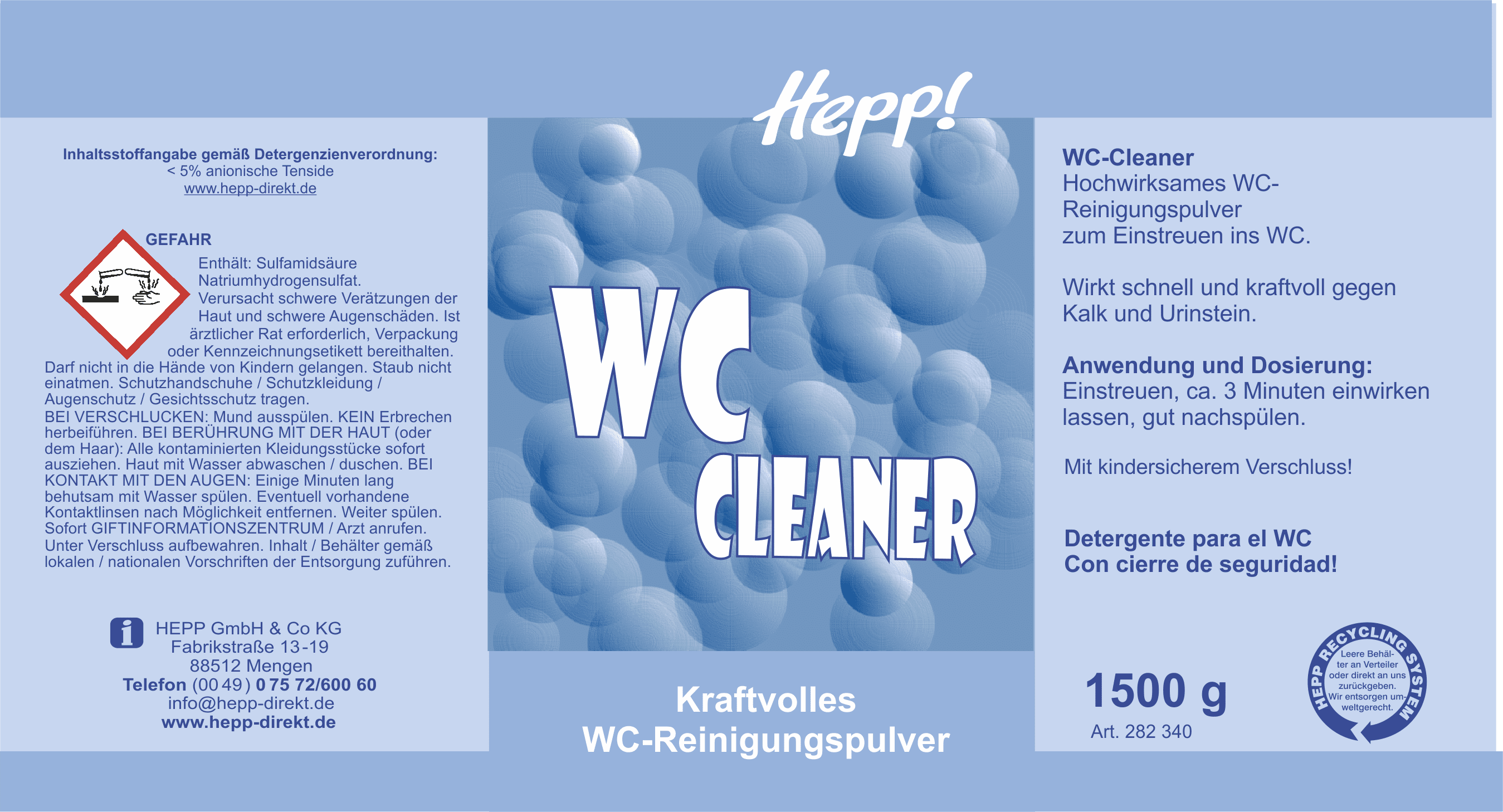 Berater Sale: WC Reiniger Cleaner